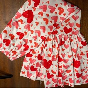 🍒🍒Girls Size 6 heart bell bottoms🍒🍒